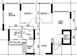Blk 109A Eastglen @ Canberra (Sembawang), HDB 4 Rooms #580160081